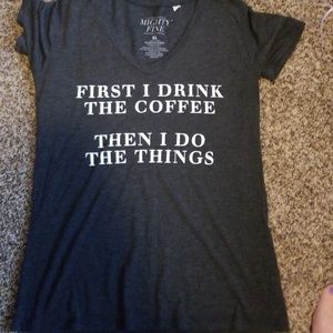Coffee tshirt
